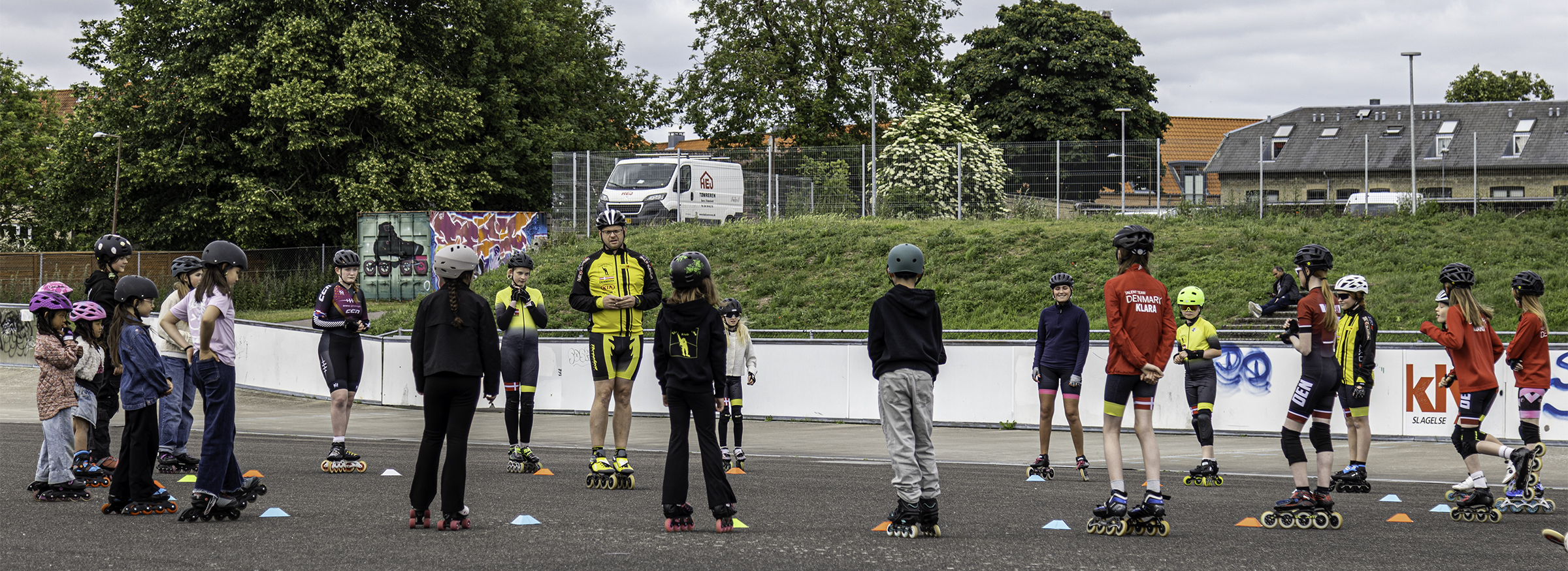 Medlemmer fra Slagelse In-Line Klub